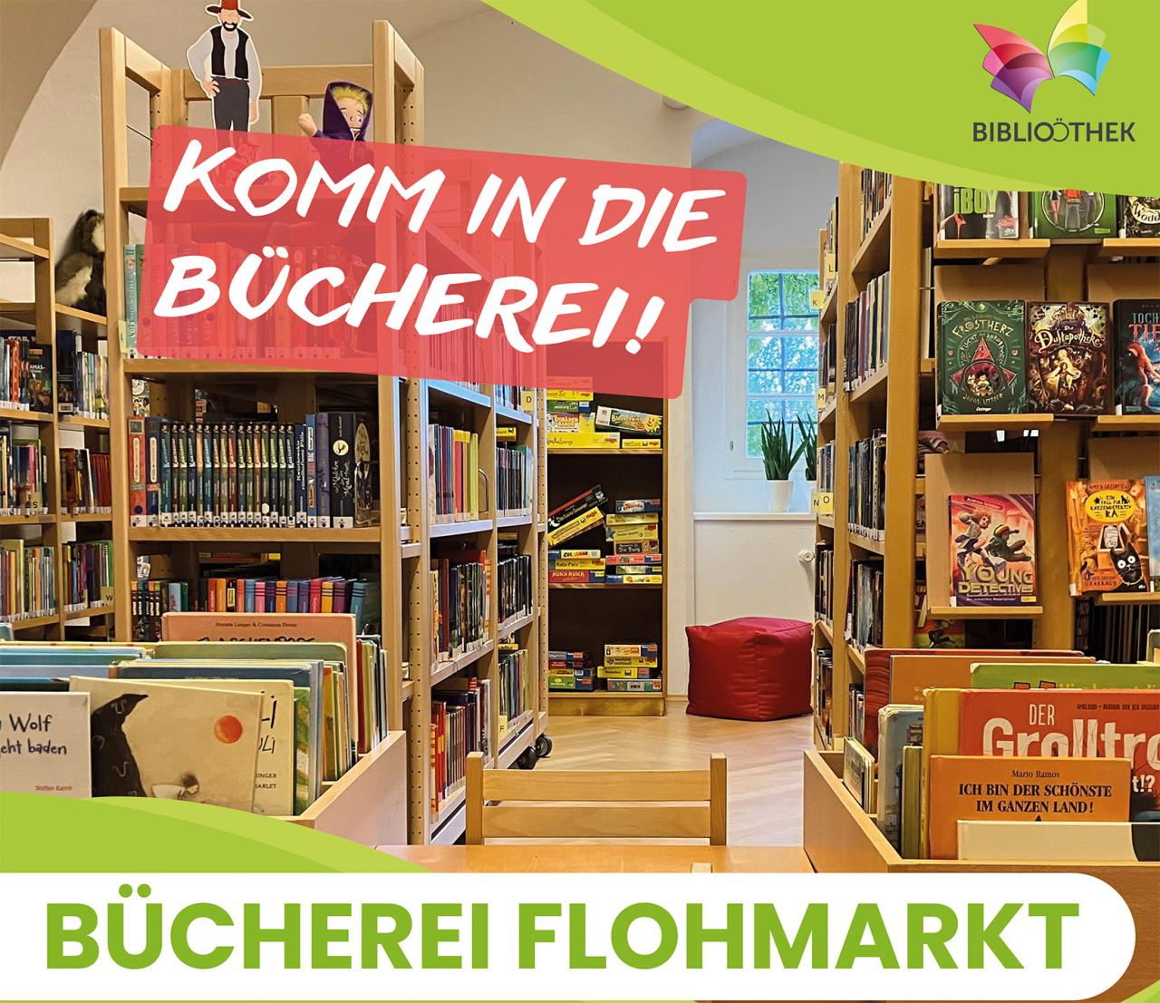 Flohmarkt Bücherei